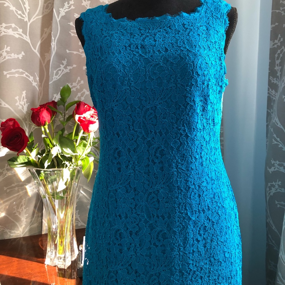 Adrianna Papell blue dress